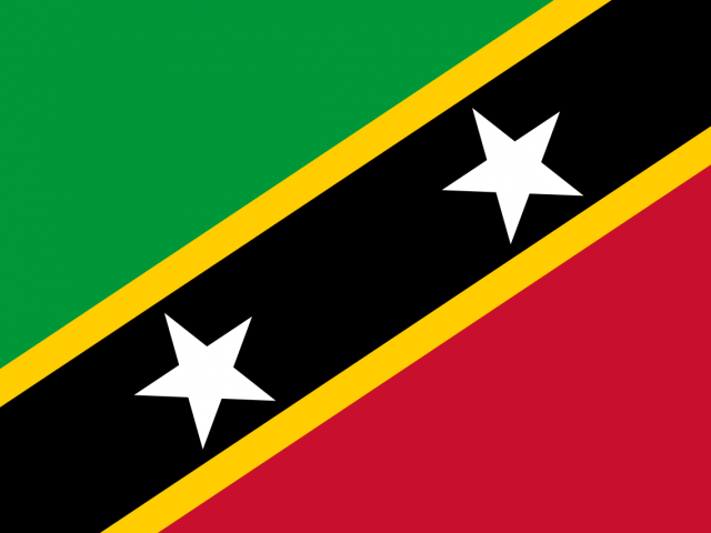 St kitts ve nevis bayrak